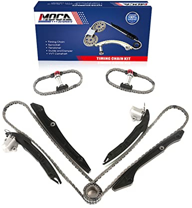 MOCA Engine Timing Chain Kit Fit 2011-2014 for Ford F-150 V8 5.0L & for Ford Lobo Mustang V8 5.0L
