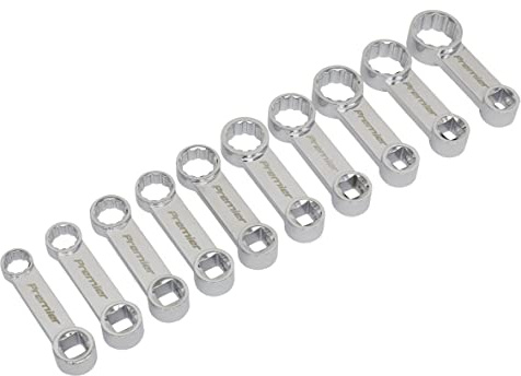Sealey Premier 10pc 3/8 Sq Drive Torque Adaptor Spanner Set – AK59895
