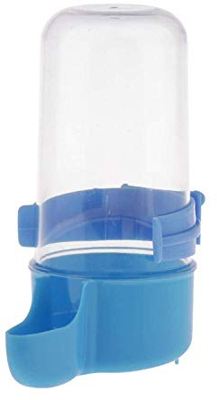 Vögel Automatischer Wasserspender Futterspender Vogel WasserspenderFutterspender Clip Futternapf Trinkflaschen Für Vögel Wellensittiche, Nymphensittiche Papageien Geeignet Für Vogelkäfige （8 X 5 Cm）