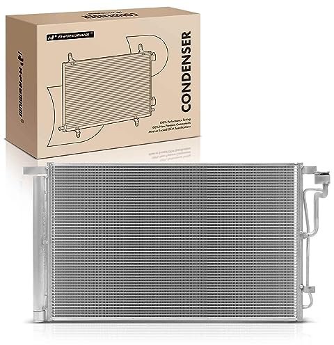 A-Premium Air Conditioning A/C Condenser Compatible with Kia Forte 2019 2020 2021 2022 2023, 2.0L, Replace# 97606M7000