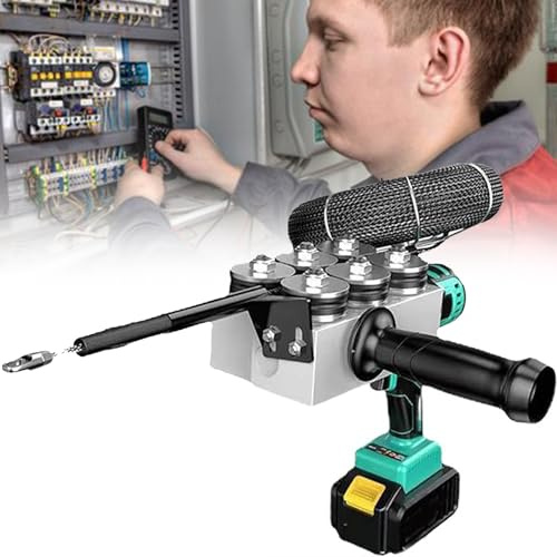 DPQYJPP Extractor de Cables, Electricista, enhebrador de Tubos Ocultos, máquina de roscado automático, Herramienta de tracción de Cables eléctricos Alambre Oscuro, máquina de roscado,Onebattery