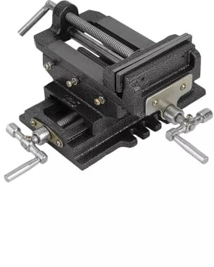 Kovalmax® Morsa croce 100 mm 4 regolabile ganasce per trapano a colonna da banco