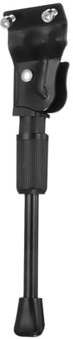 sourcing map Hinterradständer, Karbonstahl, Einseitiger Kickständer, Hinterradhalterung, Fahrradstützträger für 55,9-71,1 cm (22-28 Zoll) Rad, Schwarz