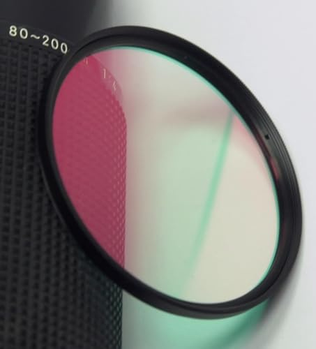 NVZPG AP Filtro de cámara 402NM-704NM Filtro de Lente infrarroja de Corte infrarrojo Ultravioleta for Lentes de cámara Gran Angular 30 37 40.5 43 46 49 52 55 58 62 67 72 77 82(62mm)