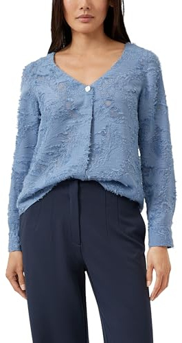 s.Oliver BLACK LABEL 2175593 Chemisier avec Dentelle, 5456, 38 Femmes