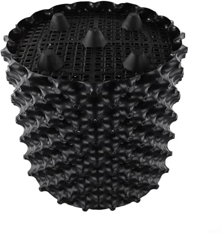 Zilimontt Sacchetti per potatura ad aria per il controllo delle radici delle piante, vasi in tessuto PVC con struttura rimovibile per talee, germinazione e trapianto (15 x 20 cm, 20 x 30 cm, 30 x 30