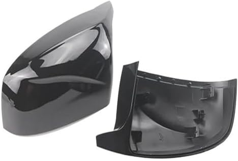 Spiegelkappen Für BMW X5 E70 X6 E71 (2008–2013) 1 Paar Seitlich Außenspiegelkappen Im M-Stil Carbonfaser-Optik Schwarz(A)