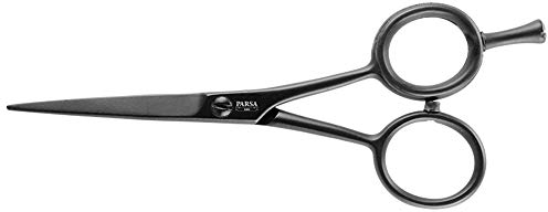 PARSA MEN Forbici professionali Forbici per barba con micro-dentatura unilaterale e anello in gomma antiscivolo