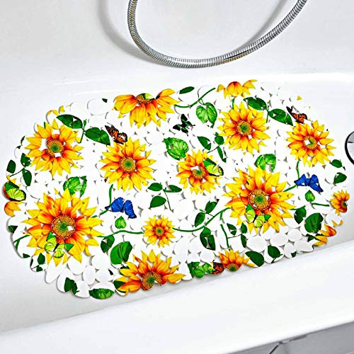 HAC24 Badewanneneinlage Anti Rutsch Matte 66x34 cm Wannenmatte Rutschmatte Antirutsch Sicherheitseinlage Wanneneinlage