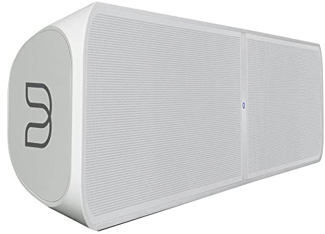 Bluesound Pulse Soundbar+ Soundbar für mehrere Räume, kabellos, mit Bluetooth – Weiß