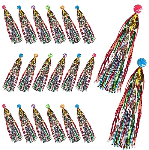 Palline gonfiabili per bambini, 20 pezzi, palline di gomma per bambini, 23 mm, con nastri colorati, mini palla di gomma giocattolo per feste di compleanno per bambini, materiale di lancio, feste,