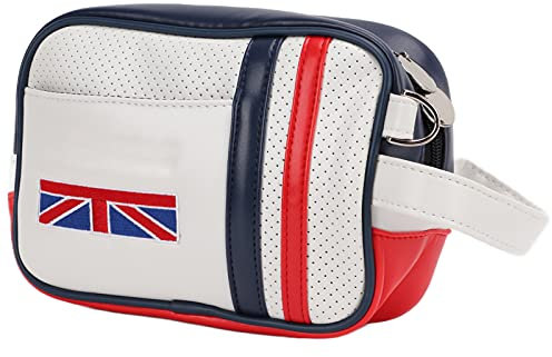 Alvinlite Golfball-Tasche, Golf-Handtasche, PU-Leder, Langlebig, Golfball-Tasche, Tee-Halter, Handtasche, Aufbewahrungskoffer, Tragbares Golf-Trainingszubehör