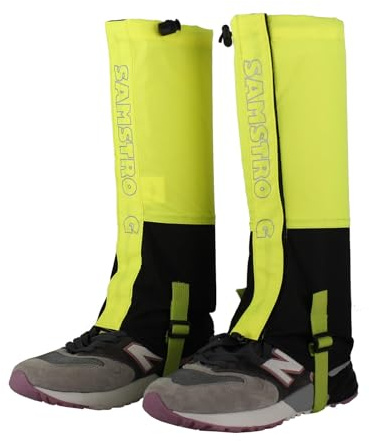 DeaRyU Outdoor Leg Gaiters, Kid' Leggings for Hiking and Adjustable Snow Boot Covers Gaiters for Walking, Hunting, Mountain Climbing (Color : Style 1, Size : One Size)