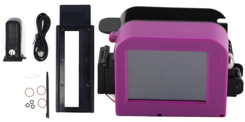 Fockety Stampante a Getto D'inchiostro Portatile, Pannello UI Touch Screen LED HD Stampante a Getto D'inchiostro Portatile, Mini Codificatrice a Getto D'inchiostro Intelligente Ad (Spina