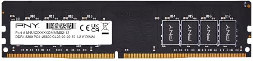 PNY Memoria RAM DDR4 8GB DIMM 3200 MHz Bulked Marca
