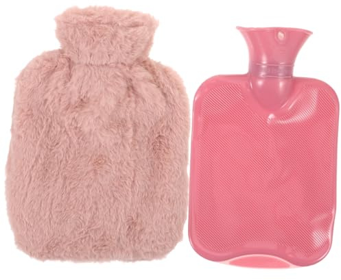 FOMIYES Borsa per Acqua Calda Portatile Design Trasparente Scaldamani di Perdite per Casa e Ufficio Lunga Conservazione del Calore