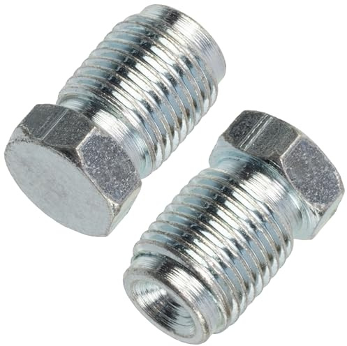 AERZETIX - C74379 - Juego de 2 Tapones macho M10x1 para manguera de freno