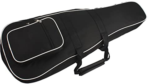 Gepolsterte Mandolinentasche aus Oxfordstoff in Schwarz | Ergonomisches Tragesystem, für Mandoline, als Aufbewahrungslösung, Passgenau