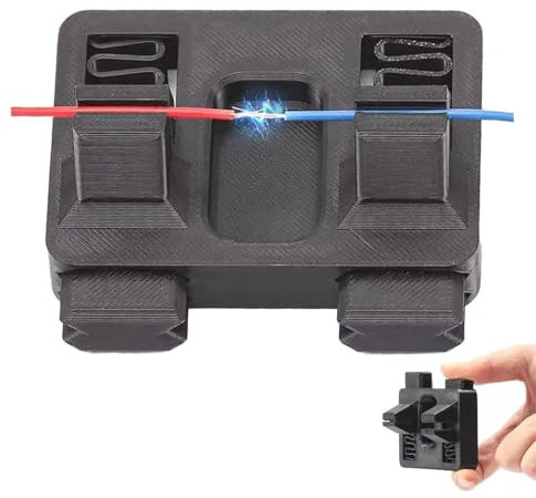 Electric Wire Welding Fixture,Helping Hands Soldering Station,Holding Power Welding Accessories,Soldering Clamp Repair Tool,Compatible with a Variety of Wires (Black)