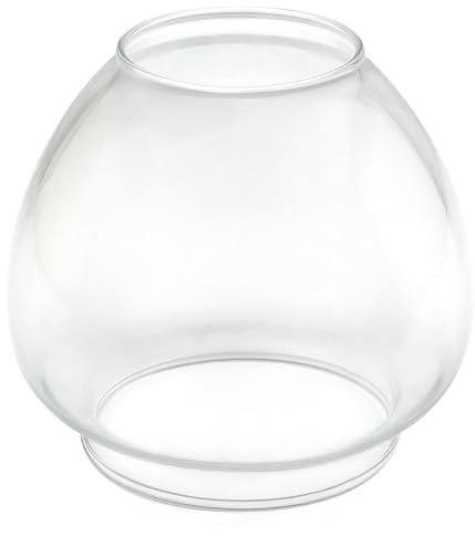 CKB LTD Gumball Machine Retro Sweet Dispenser Replacement Bowl Transparent Glass Round Globe Container Part Only Compatible with Most Other Models (Large)