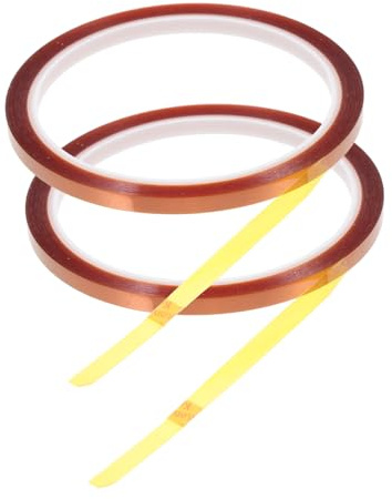 HEALSOPTHY 2rollos Cintas De Sublimación Cinta Térmica Adhesiva Para Altas Temperaturas Adhesiva De Transferencia De Calor Para Prensa De Calor