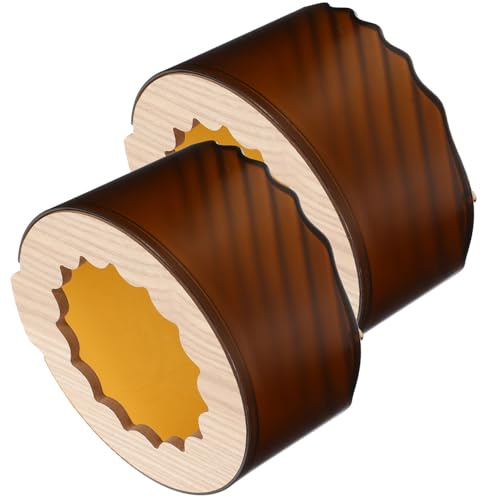 LOORGVEL 2 Stück Pack Hamster Sandbadewanne mit Hoher Umrandung Bruchfeste Kleintiertoilette und Sandbad für Zwerghamster Rennmäuse und Mäuse für Kleintiergehege