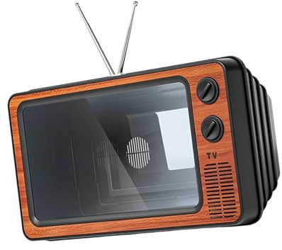 ZwaitL Amplificateur d ' écran 3D, loupe de téléphone Portable, d ' amplificateur vidéo, de Bureau Pliable, agrandisseur d ' écran pour