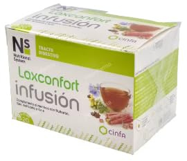 Laxconfort Infusión Digestiva, Suplemento Natural en Sobres, 20 Unidades. Pack de 2