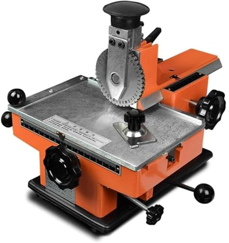 Halvautomatisk metallpräglingsmaskin med klämma och arbetsbord för hantverk och anpassning