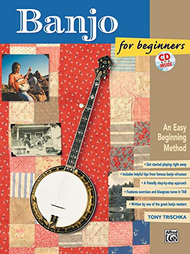 Banjo for Beginners: An Easy Beginning Method, Book & CD