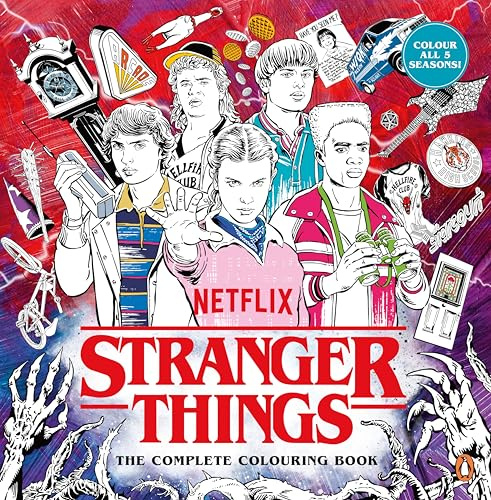 Stranger Things: The Complete Colouring Book: Seasons 1-5