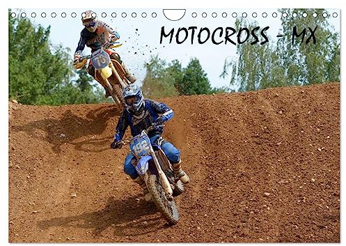 Motocross - MX UK-Version (Wall Calendar 2026 DIN A4 landscape), CALVENDO 12 Month Wall Calendar: Motocross - MX and Freestyle Motocross FMX