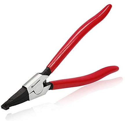 SPEEDWOX 8 Inches Lock Ring Pliers for Removing Installing Gearshift Locking Rings Special Angle Tip Circlip Retaining Ring Pliers for Father Dad Daddy Papa Grandpa Men Husband Him