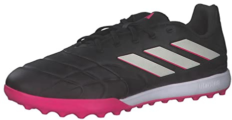 adidas Unisex Copa Pure.3 Turf Boots, Core Black / Zero Metalic / Shock Pink, 43 1/3 EU