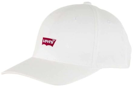 Levi's Housemark Flexfit Cap, Housemark Flexfit Gorra Hombre, Blanco (Regular White), Talla Única