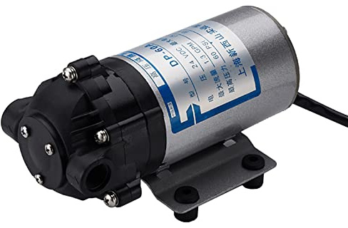 Toplionace Pompa Booster a Membrana DP-60/DP-60A, Pompa Booster per Lavatrice ad Acqua ad Alta Pressione Cc 12V/24V con Pressostato (24V, DP-60A)