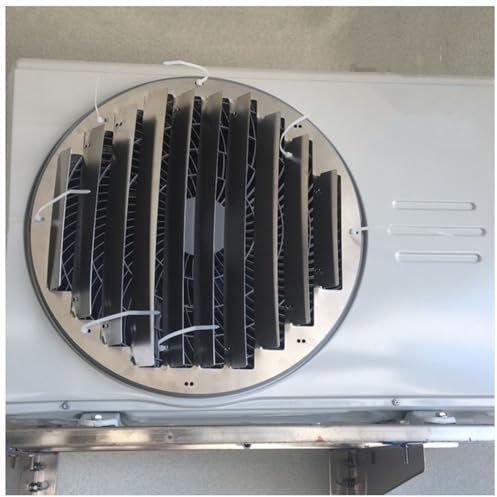 Deflettore del condizionatore d'Aria dell'Acciaio Inossidabile per l'unità Esterna, Schermo del recinto di Protezione della Copertura Completa dello sfiato dell'Aria (Diametro 48CM)