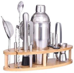 Cocktail Making Set Cocktail Set 13-delat rostfritt stål Cocktail Shaker Kanna Shaker Glas Shaker Tool Bar Shaker Cocktail Shaker Set