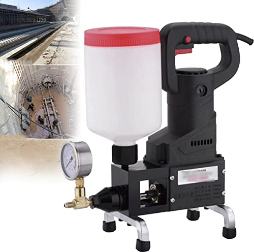 Elektrische Verfugungsmaschine, 1100 W Verfugungsmaschine Leckstopppumpenmaschine, für Betonrisse Leckreparaturpumpenmaschine 220 V