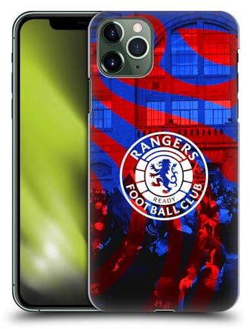 Head Case Designs Officially Licensed Rangers FC Logo Stadium Crest Hard Back Case Compatible With Apple iPhone 11 Pro Max