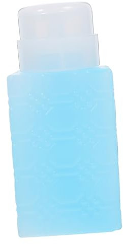 FRCOLOR Auslaufsichere Nagellackentferner-flasche Mit Make-up-entferner-pumpe Und Push-down-mechanismus 250 Ml Quadratische Flasche