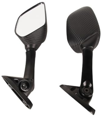 Motorradspiegel Motorrad 2 Stück Spiegel Rückspiegel Für Yamaha YZF R3 R25 2014 2015 2016 2017 2018 2019 2020 Rückspiegel