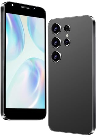 DEMANN GMBH Téléphone déverrouillé, écran de 5.0 Pouces, 2GB RAM + 16GB ROM/TF 128GB, 2MP + 2MP Double caméra, Support 4G LTE FDD TDD, Double Carte SIM, idéal pour Les débutants. (Deep Dark)
