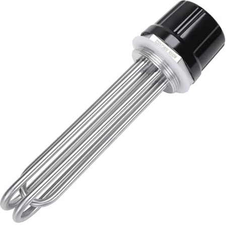 Calentador De Agua De Inmersión De 2 Pulgadas BSP DN50 De 58 Mm For Tanque De Agua De 3 KW, 4,5 KW, 6 KW, 9 KW Y 12 KW, SUS304(1pcs,220v,9kw 310mm)