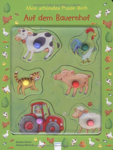Auf dem Bauernhof: Mein schönstes Puzzle-Buch