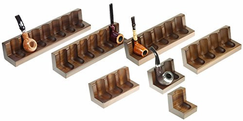 portapipe en noyer massif série stand up C905