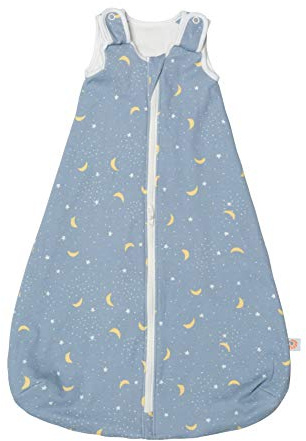 Ergobaby Ganzjahres Baby-Schlafsack Neugeborene 56-62 Baumwolle, Ganzjahresschlafsack Baby 0-6 Monate TOG 1, Paper Planes