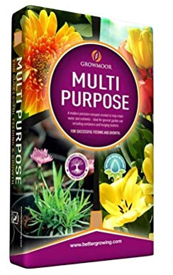 GROWMOOR Multi Purpose Compost 20L (20 Litre Bag)