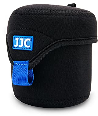JJC Neopren Objektivtaschen Objektivbeutel Schutzbeutel Wasserabweisend für für Sony/Canon/Nikon/Pentax/Olympus/Panasonic Objektiv Objektive oder Kamerazubehör - L