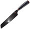 MasterPro Tetsu | Cuchillo de Cocina Japonés Nakiri de 20 cm | Perfecto para Cortar Todo Tipo de Verduras | Cocina Profesional | Reforzado, Equilibrado y con Revestimiento de Titanio